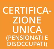 Certificazione  unica (pensione e disoccupati)
